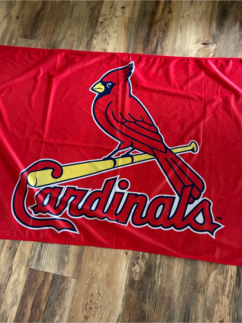 MLB St. Louis Cardinals Red & Yellow Team Flag